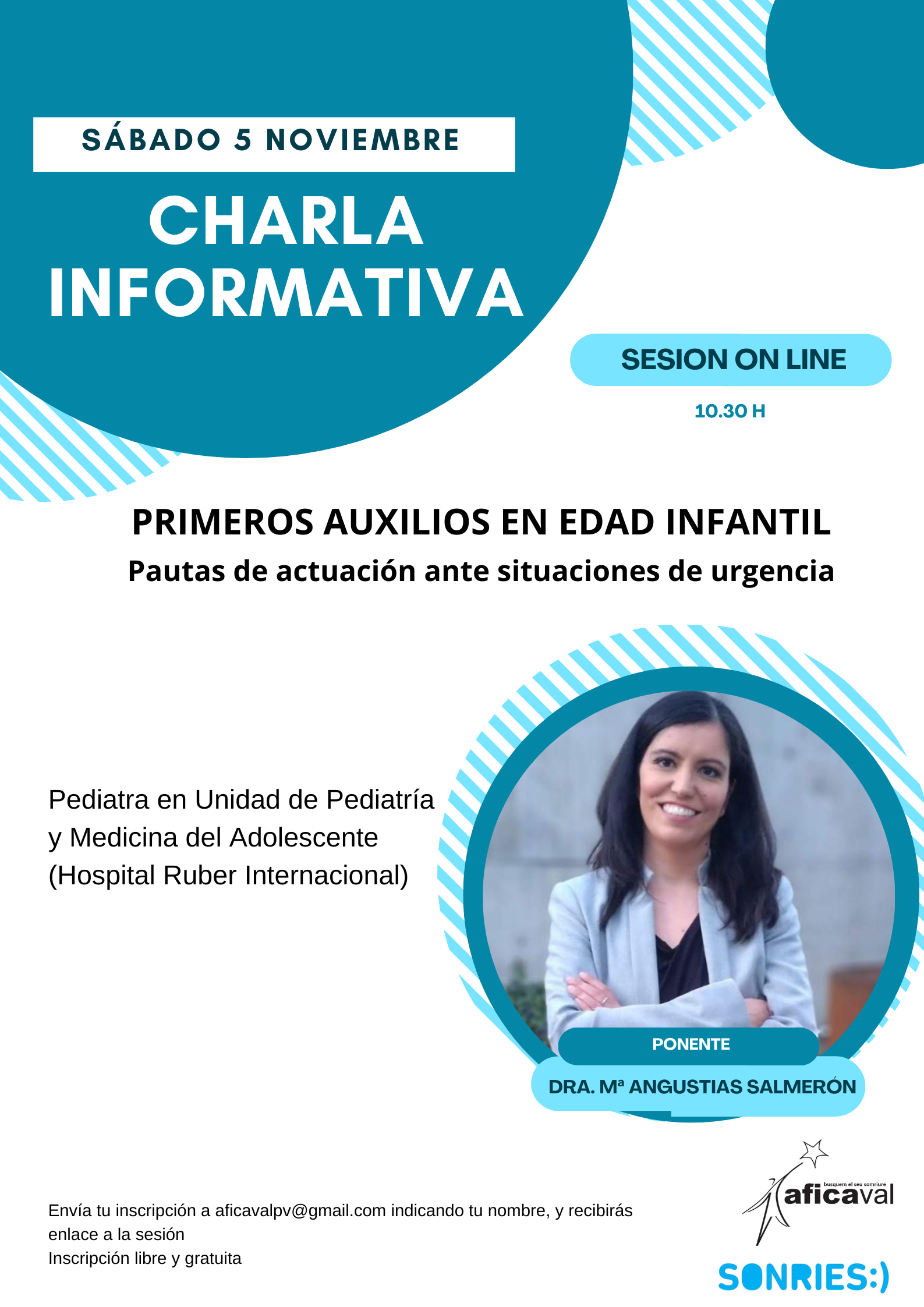 CHARLA PRIMEROS AUXILIOS